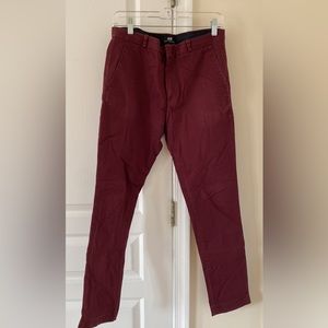 Men’s Maroon Dress Pants